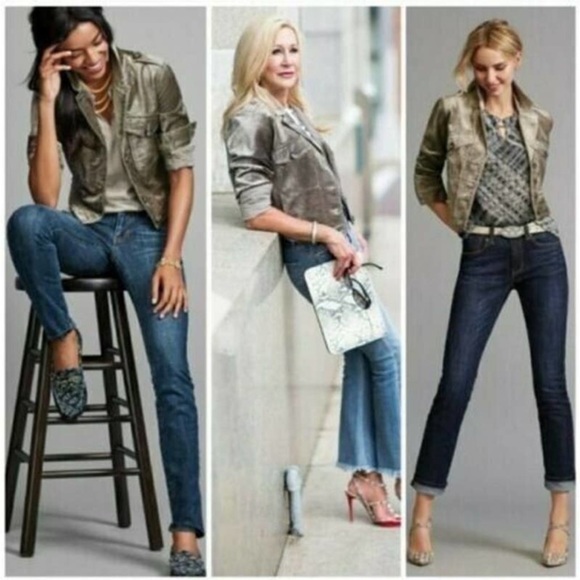 Cabi velvet jacket size medium - Picture 1 of 4